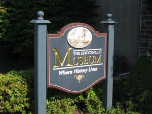 Museum sign